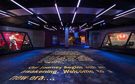 Star Wars Launch Bay at Disneyland Park