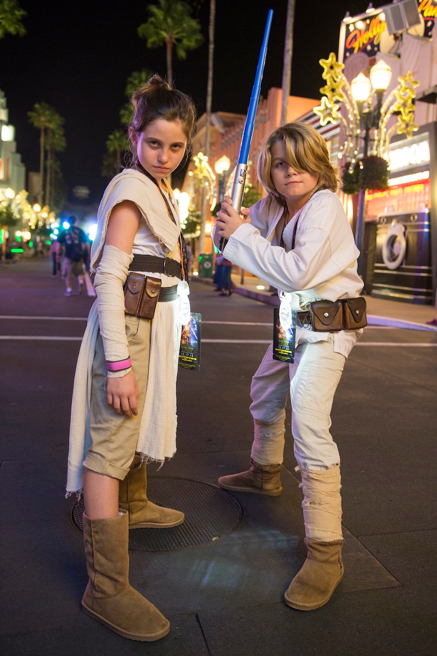 Guests Celebrate The Opening Of 'Star Wars: The Force Awakens' at Disney's Hollywood Studios