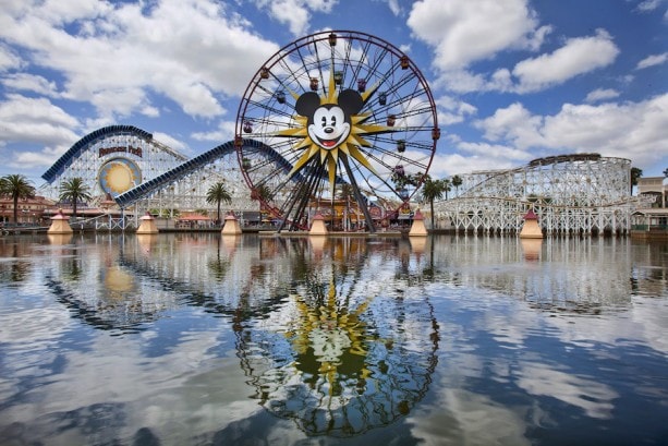 Mickey’s Fun Wheel in Disney California Adventure. (Paul Hiffmeyer/Disney)