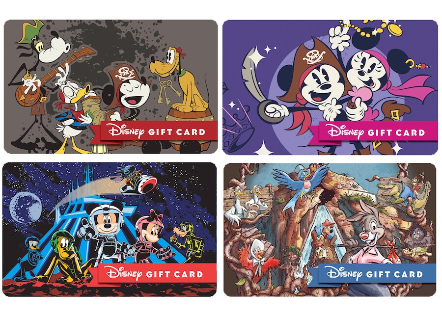 Ring in the New Year with New Disney ParkThemed Disney Gift Cards