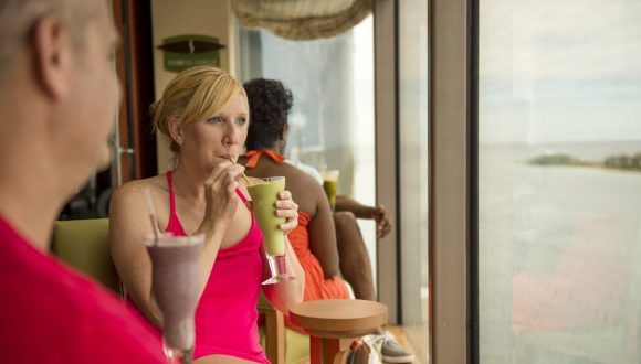 Senses Juice Bar on the Disney Dream