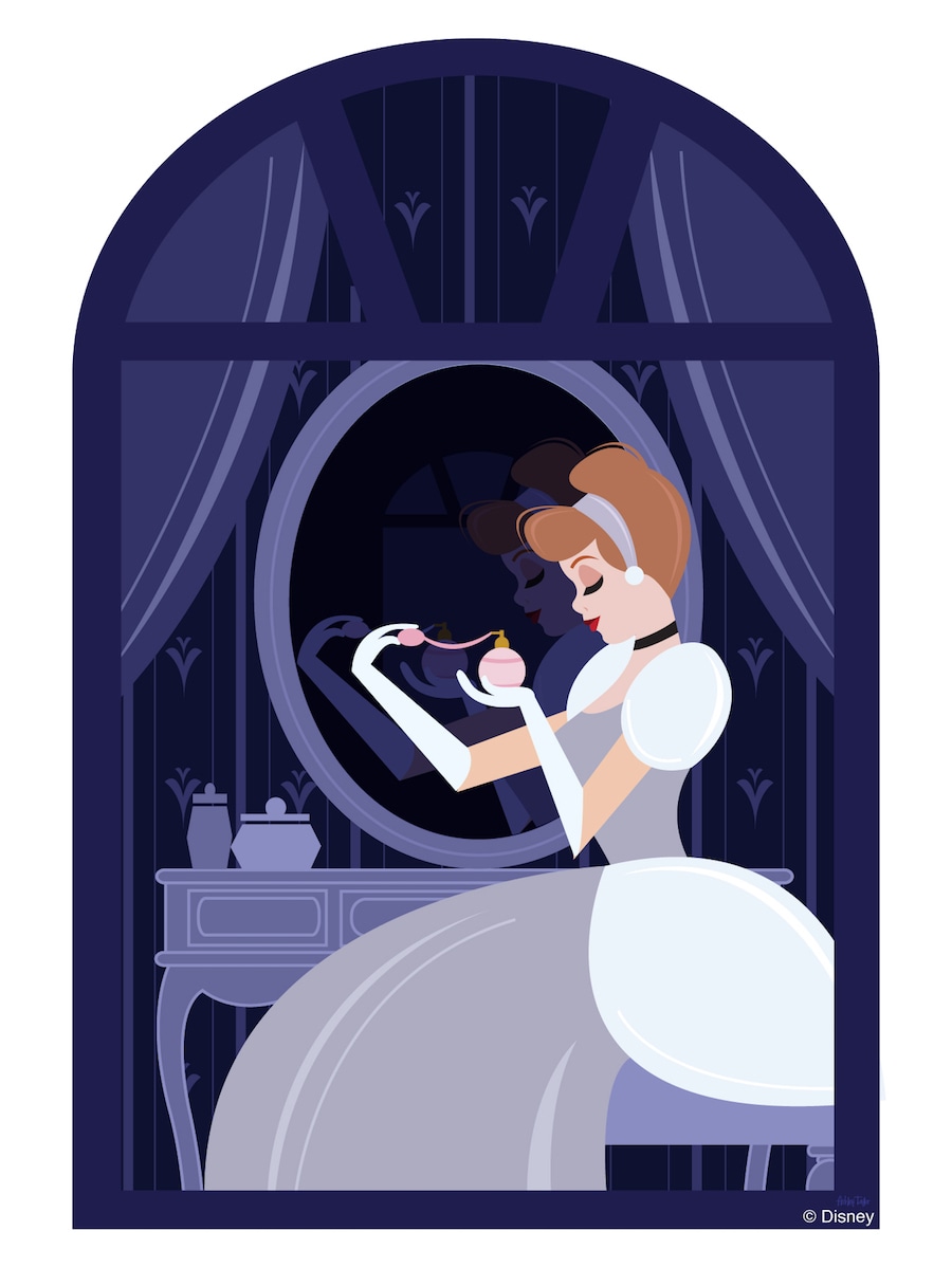 Disney Doodle: Cinderella Readies For The Ball