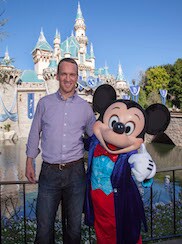 Peyton Manning Celebrates Super Bowl Win at Disneyland Resort
