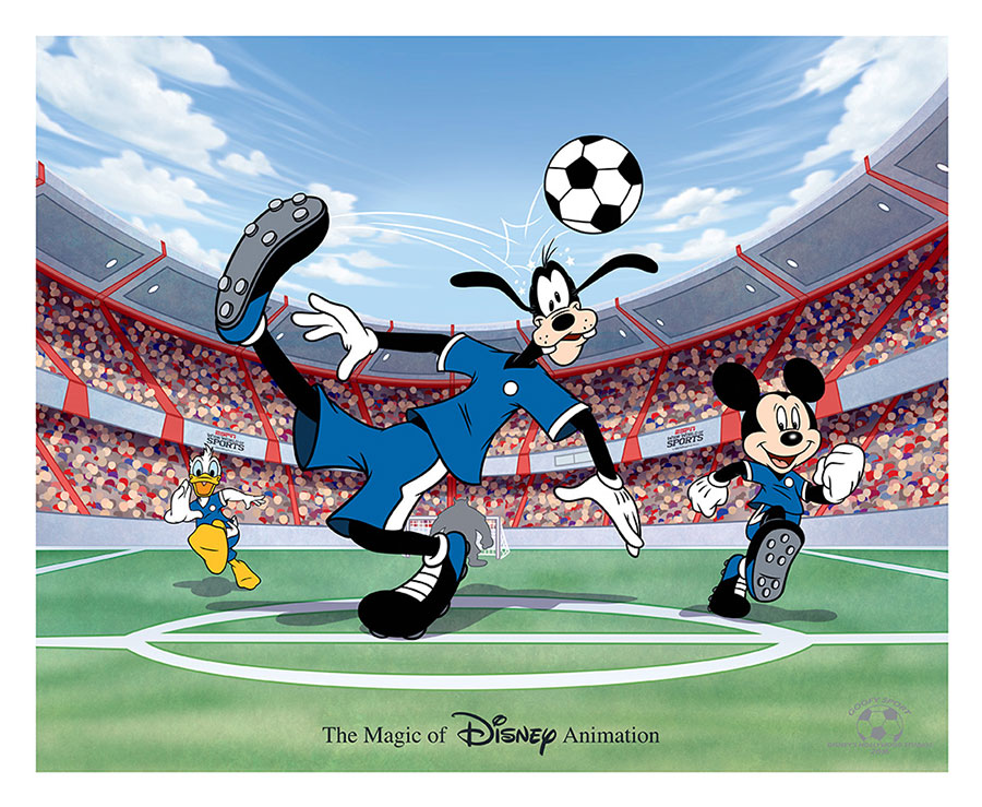 Ink & Paint Cel Goofy Sport Available at Disney's Hollywood Studios