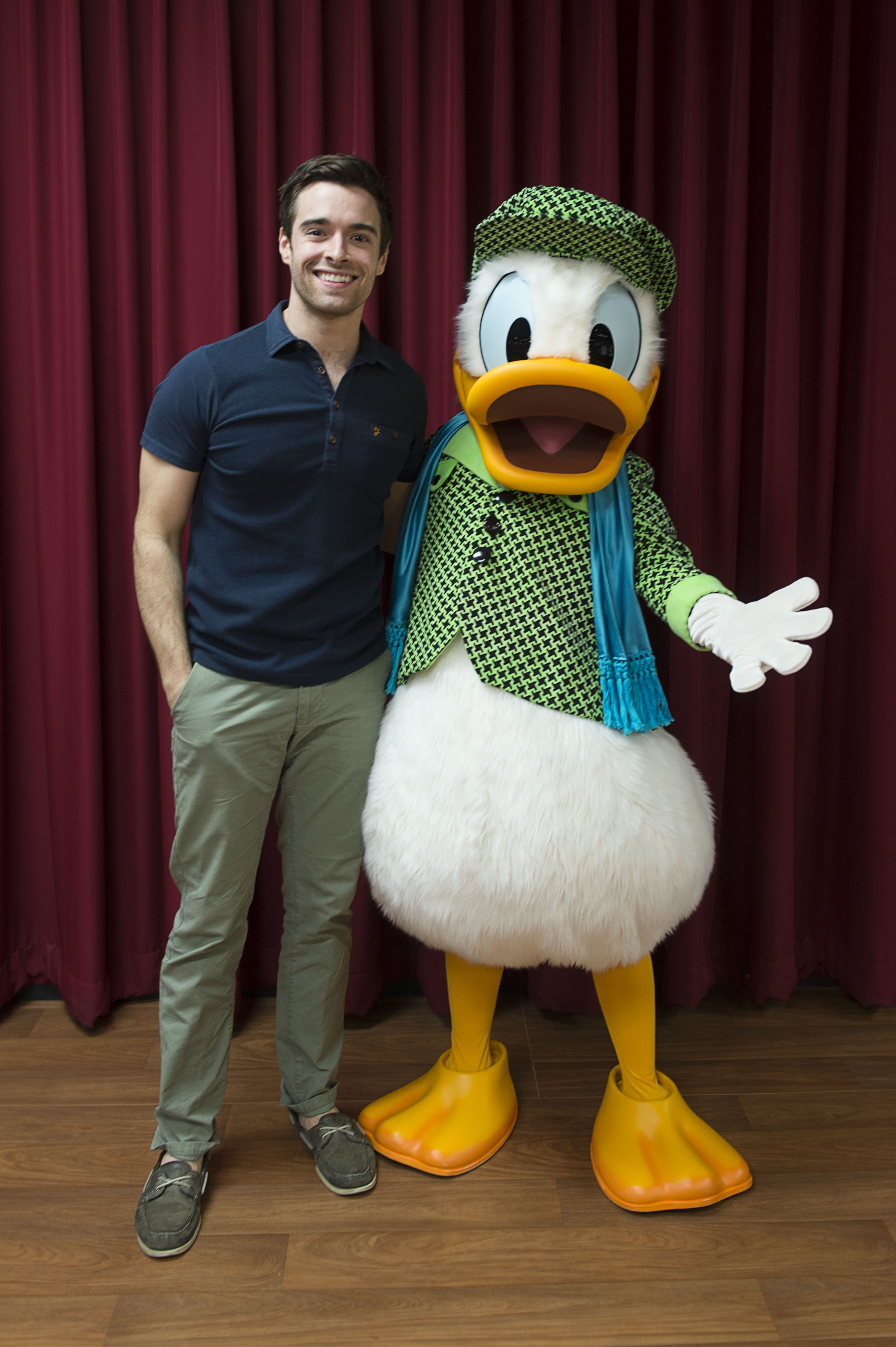 Former “Newsies” Star Returns to Disney Roots for a Special Disney Performing Arts Workshop Visit
