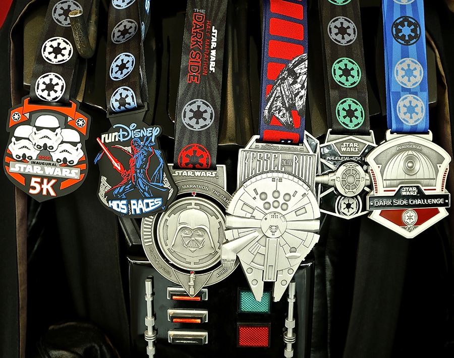 Medal Reveal for runDisney Star Wars Half Marathon – The Dark Side at Walt Disney World Resort