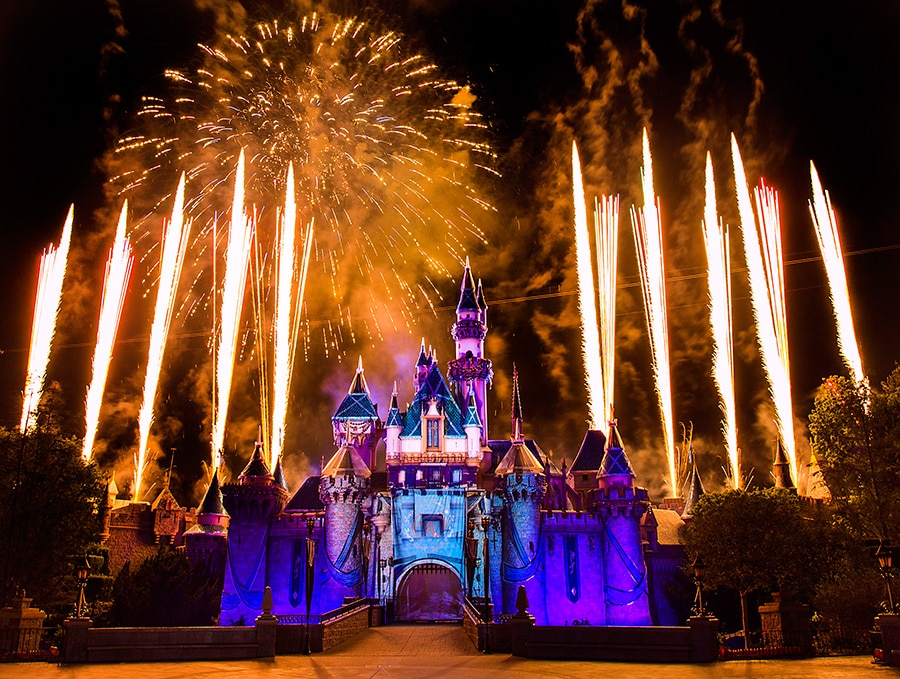 Diamond Celebration Inspiration Disneyland Forever Fireworks At 