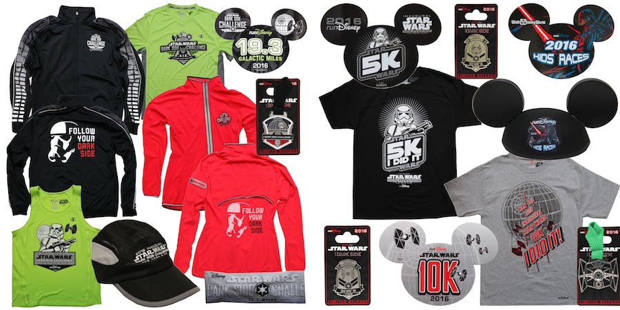 First Look at Commemorative Products for Star Wars Half Marathon – The Dark Side in April 2016