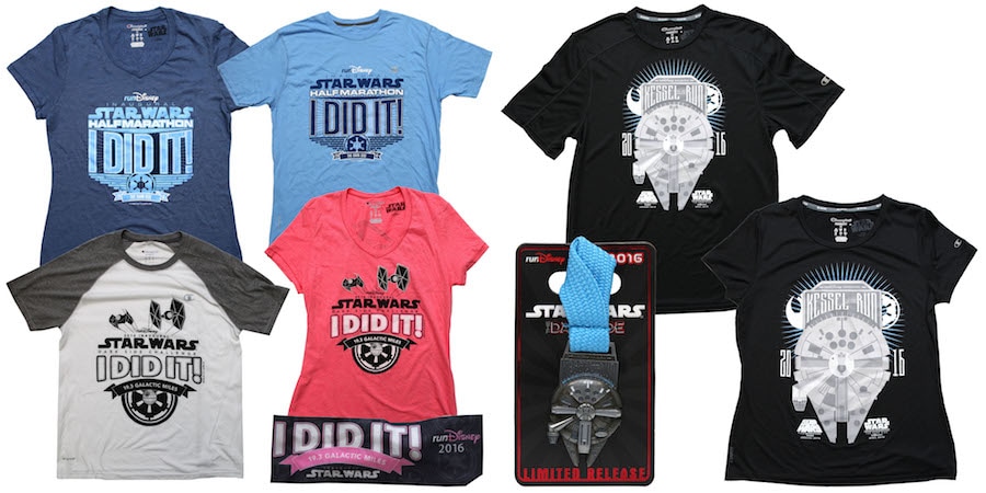 First Look at 'I Did It' Products for Star Wars Half Marathon – The Dark Side in April 2016