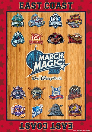 March Magic 2016 West Coast Teams