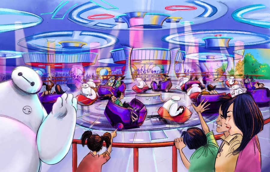 An Attraction Inspired by the film 'Big Hero 6' is Coming to Tomorrowland at Tokyo Disneyland