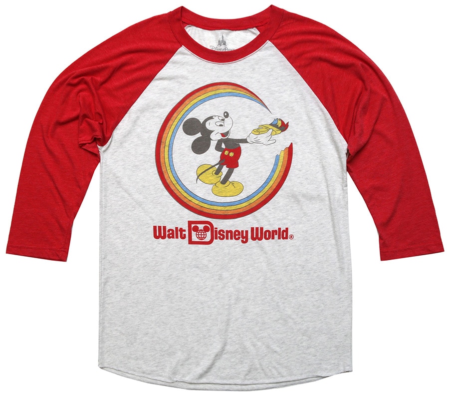 Mickey Mouse Walt Disney World Rainbow T-shirt Coming to Disney Parks Online Store in Spring 2016