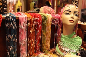Headdress for sale in Morocco at Epcot at Walt Disney World Resort