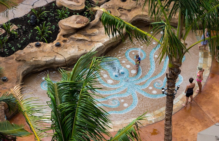 Keiki Cove Interactive Splash Zone at Aulani, a Disney Resort & Spa