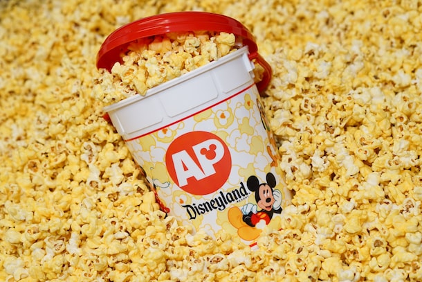 Special 64oz Popcorn Bucket for Disneyland Annual Passholders