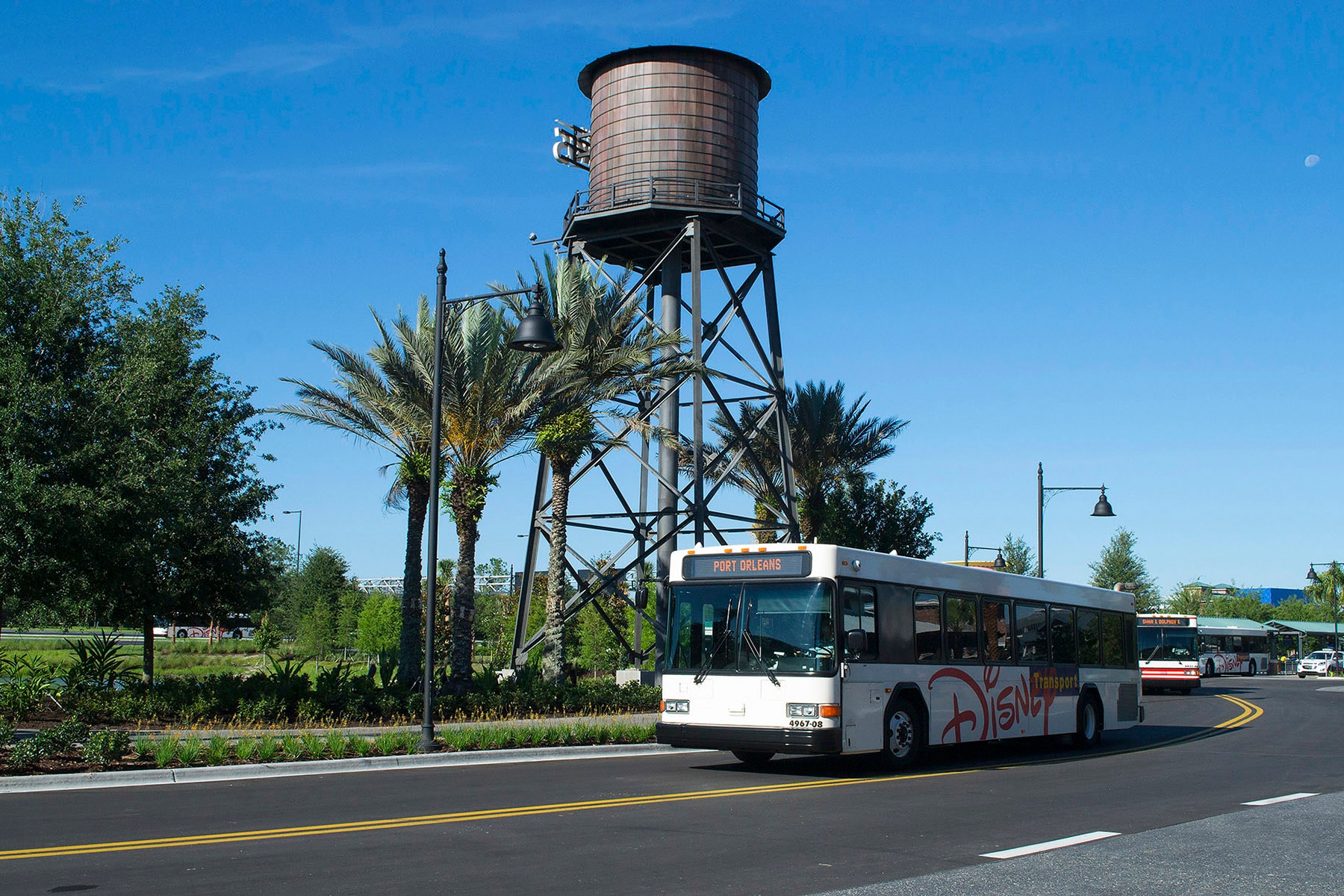 is there a bus from magic kingdom to disney springs
