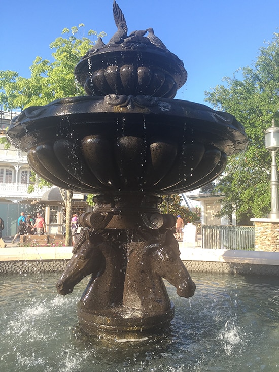 New Fountain at Disney Springs