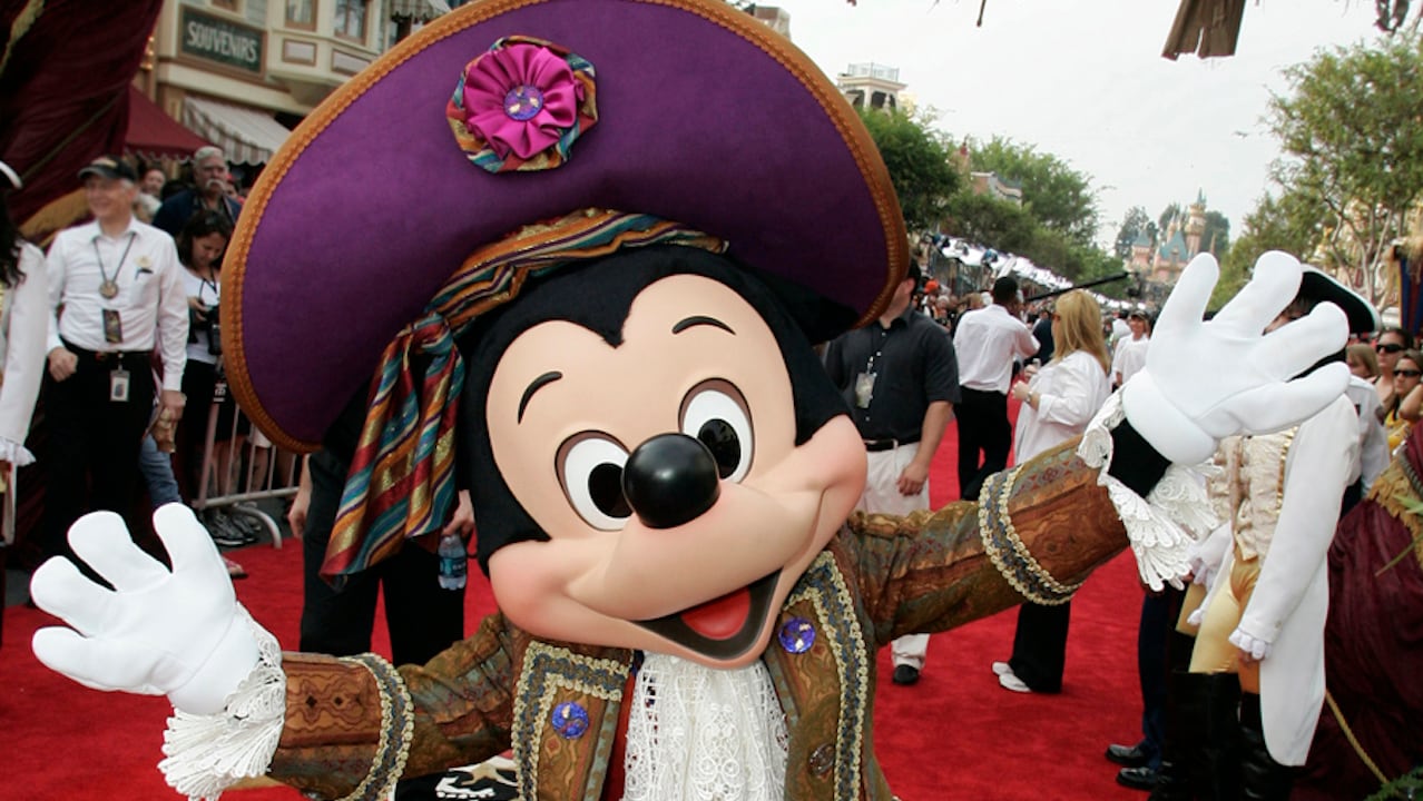 Mickey Mouse at the Premiere of '‘Pirates of the Caribbean – On Stranger Tides’