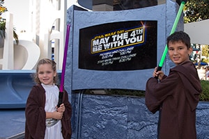 Disneyland Park Guests Celebrate May the 4th