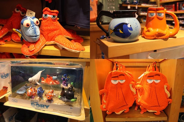 ‘Finding Dory’ Merchandise Swims into Shops at Disney Parks