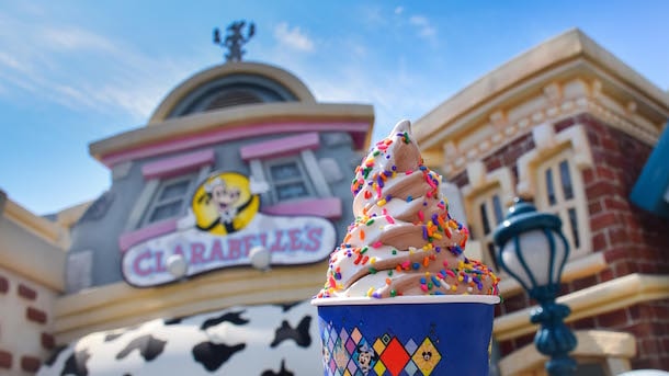 Dannon Soft-Serve Frozen Yogurt from Clarabelle’s at Disneyland Park