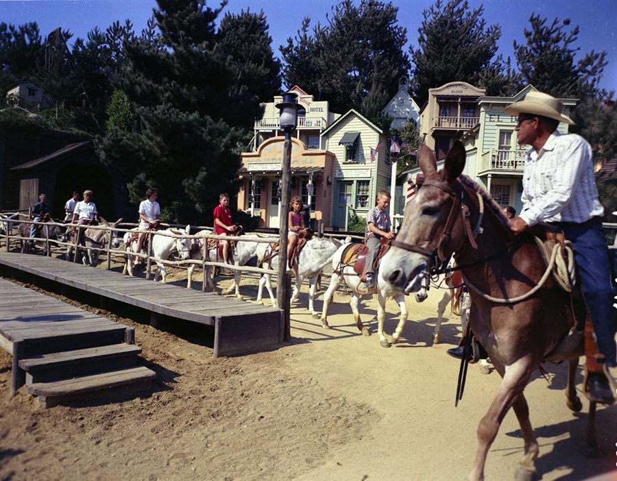 Mule Pack Original Attraction at Disneyland Park