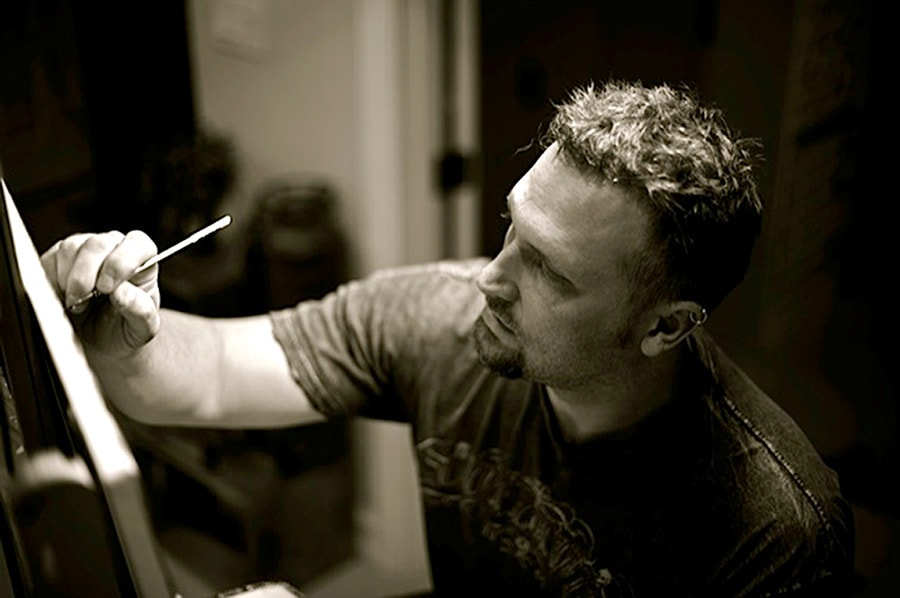 Painter Darren Wilson