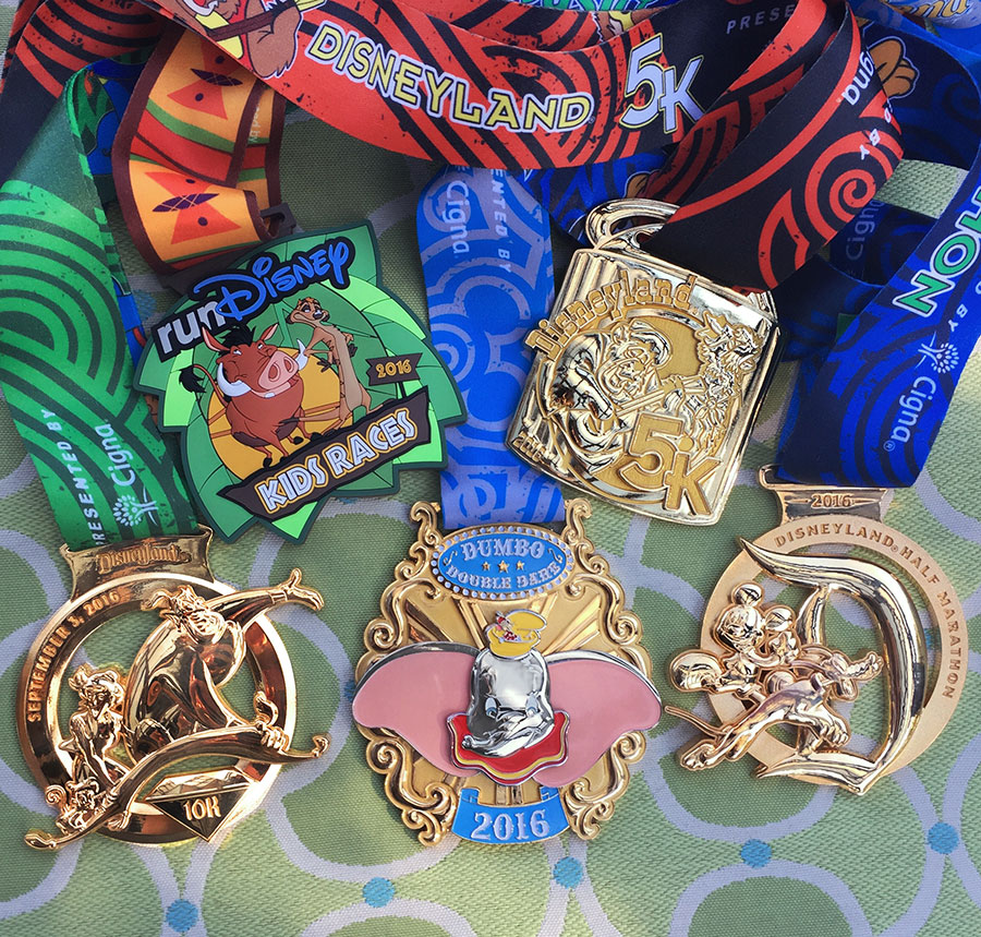 runDisney Disneyland Half Marathon Weekend Medal Reveal
