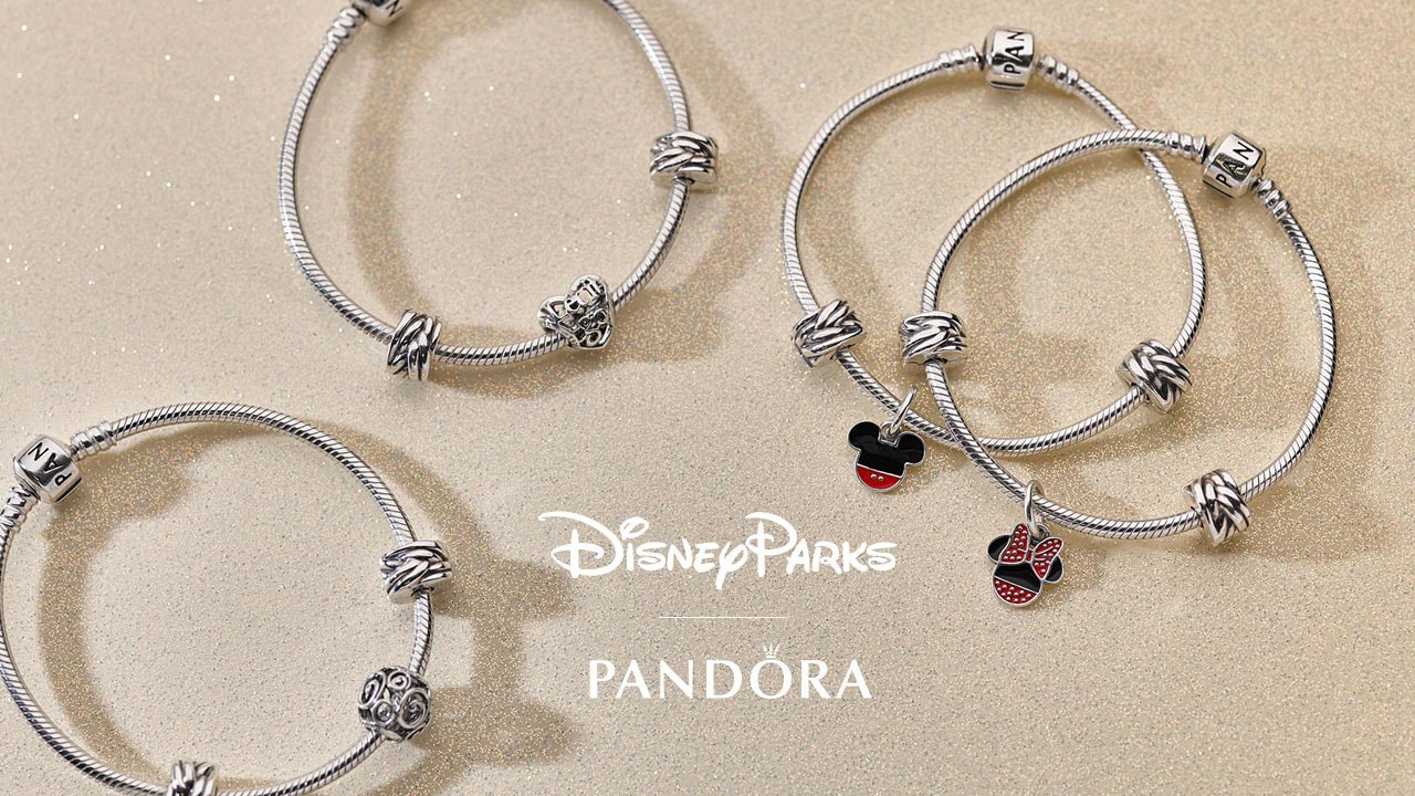 Start a PANDORA Jewelry Collection from Disney Parks with Iconic ...
