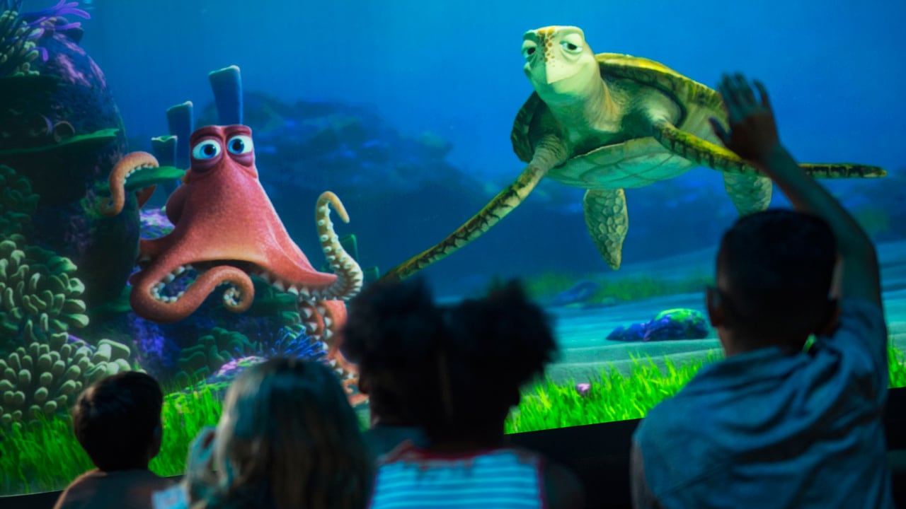  DisneyKids Turtle Talk With Crush At Epcot Disney Parks Blog