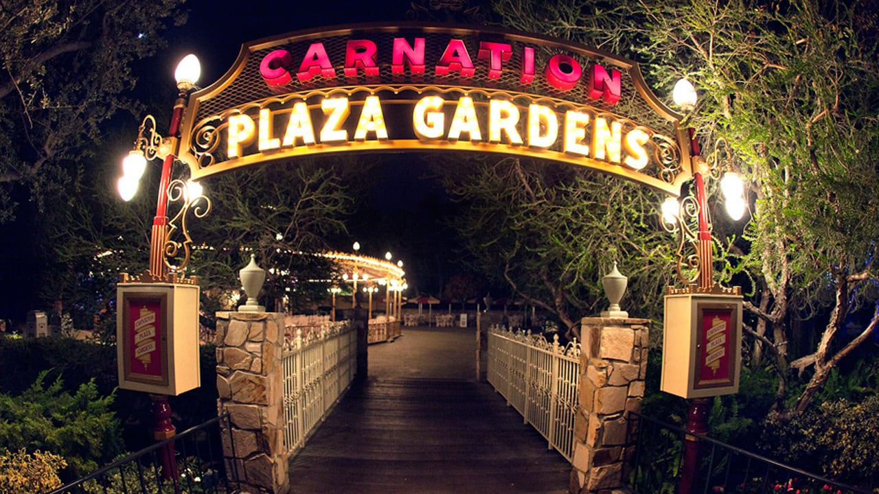 Carnation Plaza Gardens at Disneyland Park