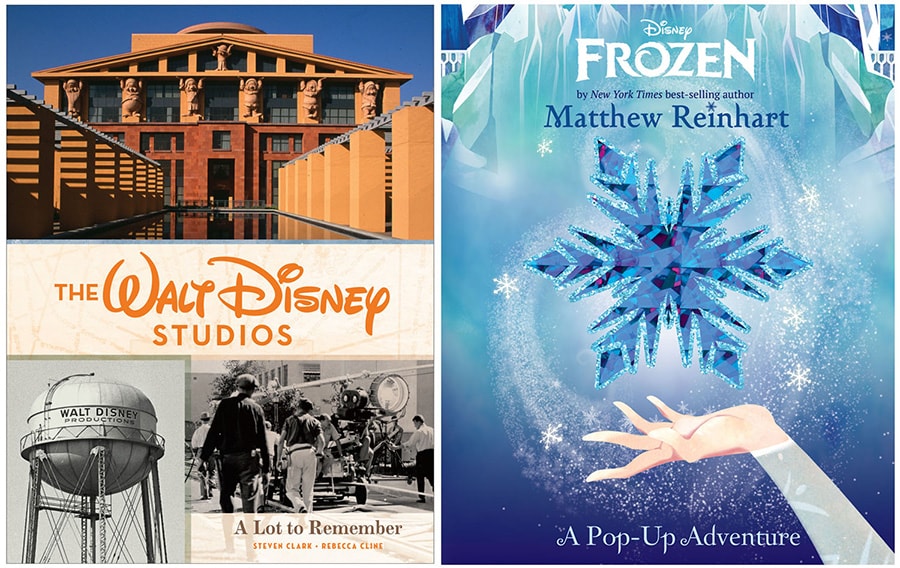 The Walt Disney Studios: A Lot to Remember and Disney Frozen: A Pop-Up Adventure Books