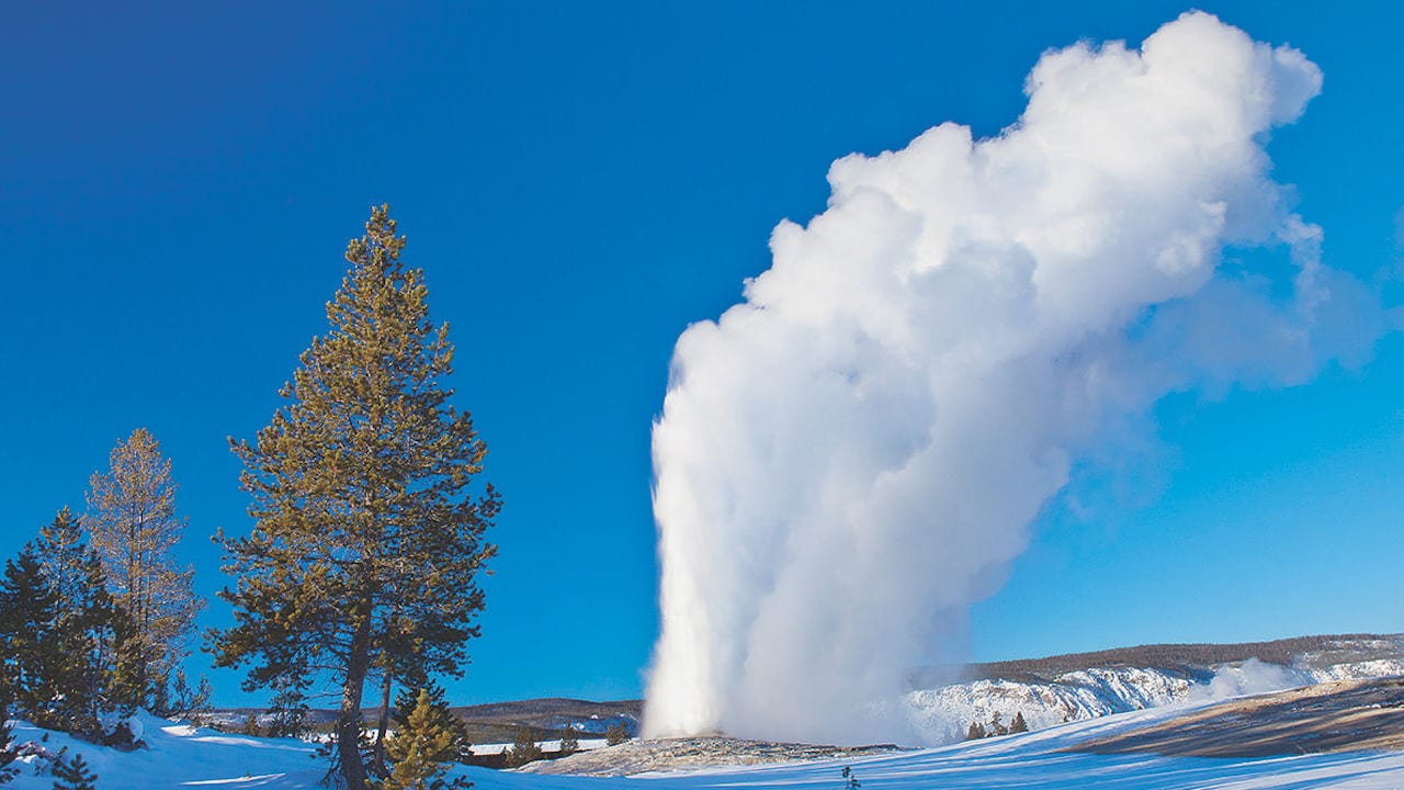 Explore a Snow-Covered Yellowstone National Park with Adventures by Disney