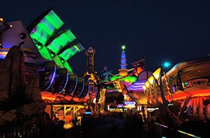 Disney PhotoPass Captures Beauty of Tomorrowland at Night