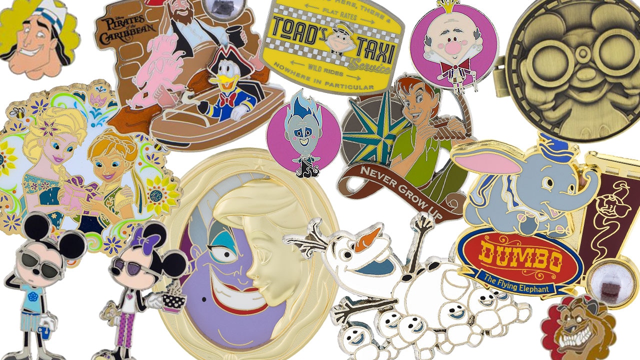 New Pins Coming to Disney Parks in Late Summer 2016
