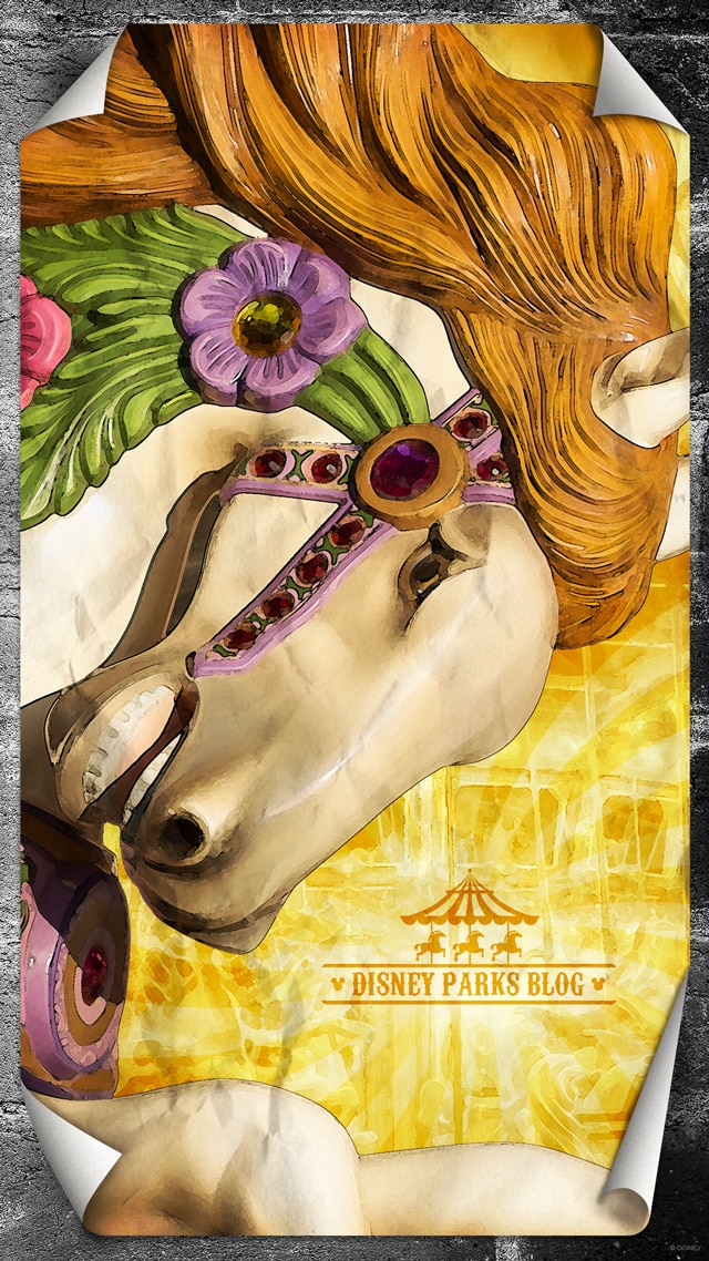 Carousel Wallpaper - Mobile