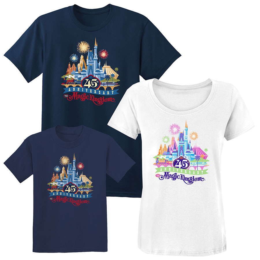 Fabulous 45th Anniversary Products Releasing This Month at Magic Kingdom Park and Shop Disney Parks App