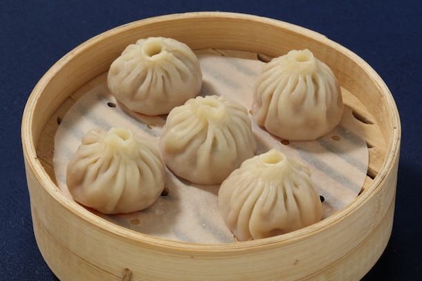 Dumplings from Nine Dragons Restaurant at China Pavilion at Epcot