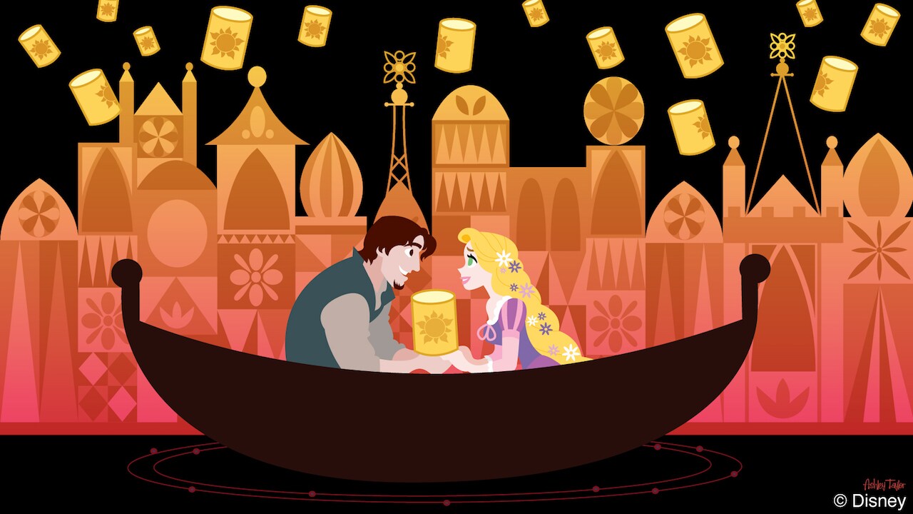 Disney Doodle: Tangled in ‘it’s a small world’