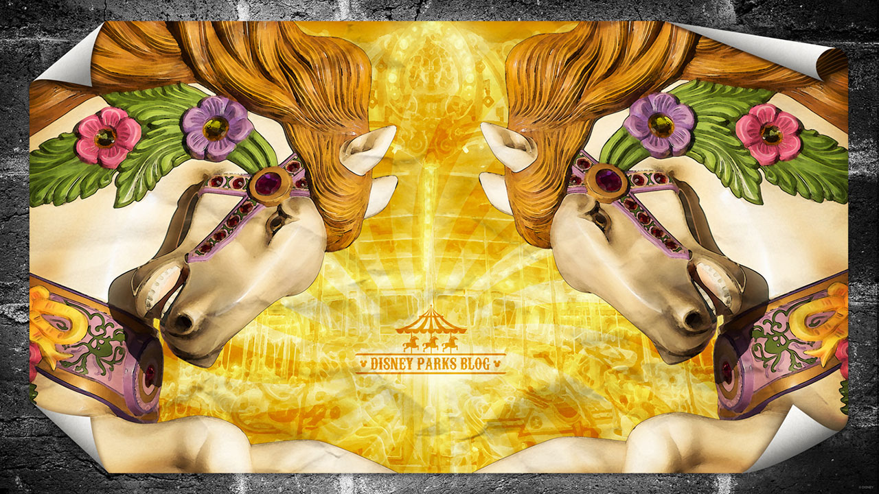 45th Anniversary Wallpaper: Prince Charming’s Regal Carousel