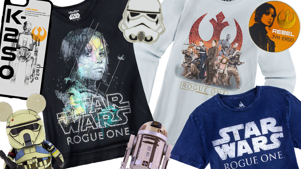 #GoRogue with Rogue One Merchandise Coming to Disney Parks on September 30