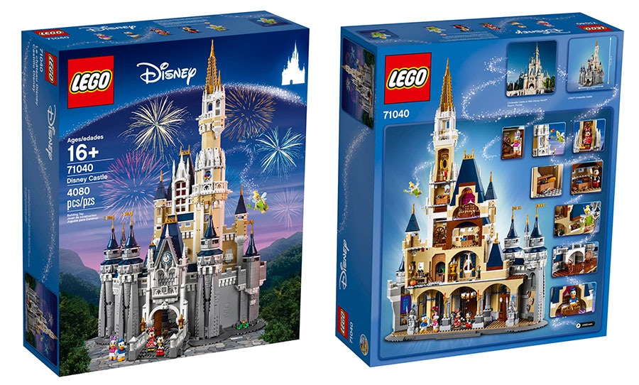 VIDEO - The Disney Castle by LEGO Now Available At Disney Parks