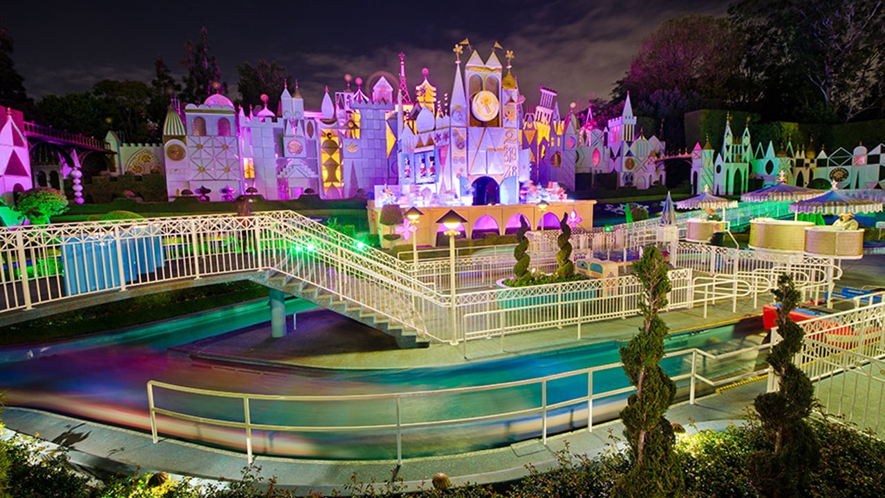 "It's a Small World" at Night