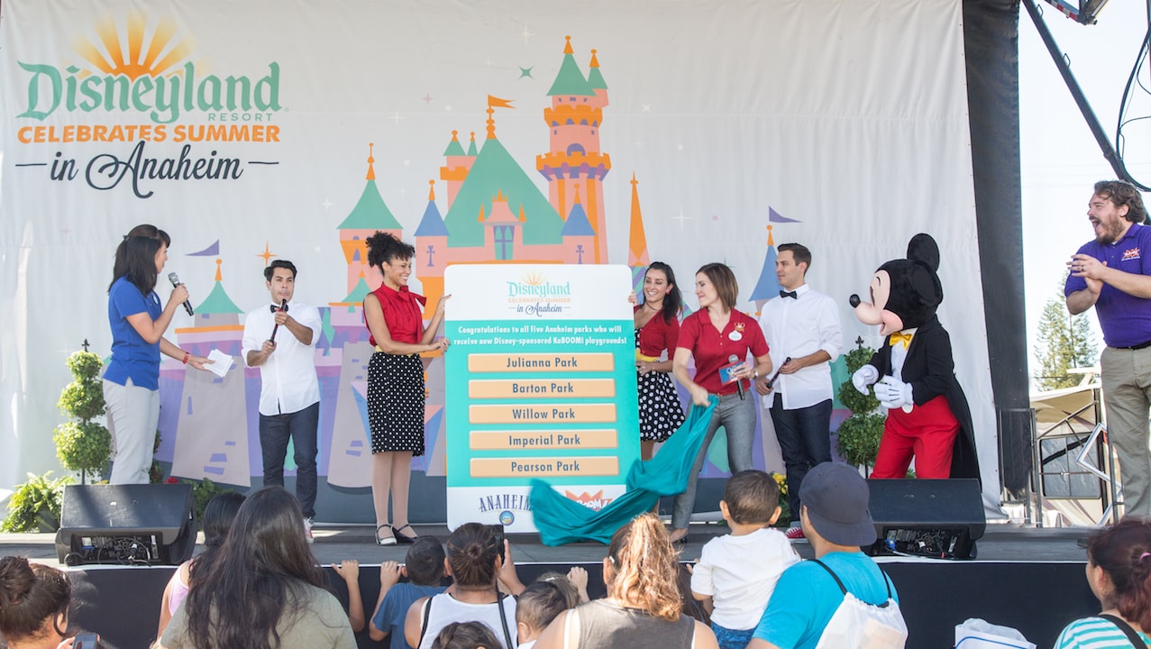 Disneyland Resort to Build Five New KaBOOM! Playgrounds in Anaheim