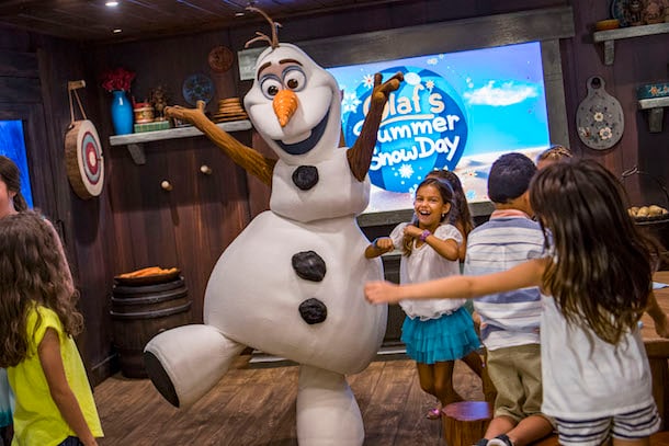 Frozen Adventures with Olaf on the Disney Wonder