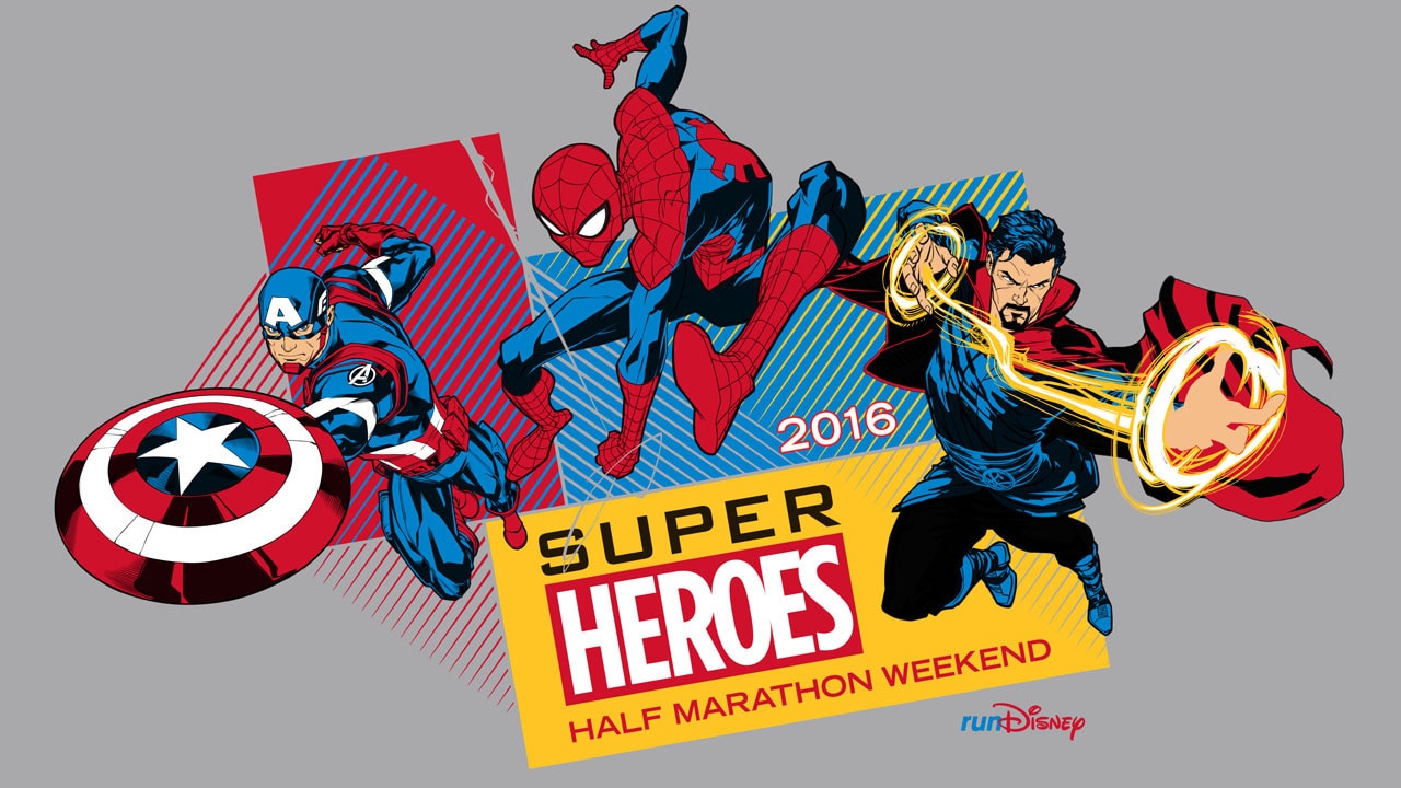 runDisney Super Heroes Half Marathon Merchandise