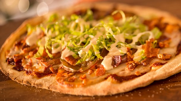 Bacon-Lettuce-Tomato Flatbread from Wind and Waves Grill at Disney’s Vero Beach Resort