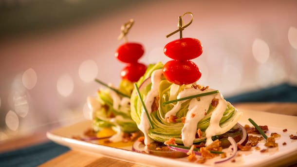 Wedge Salad from Wind and Waves Grill at Disney’s Vero Beach Resort