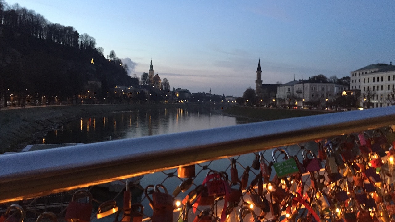 Good Evening from Austria on an Adventures by Disney Holiday Danube River Cruise