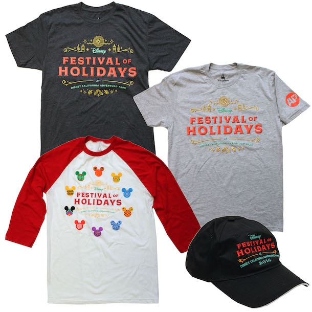 Festival of Holidays Merchandise from Disneyland Resort